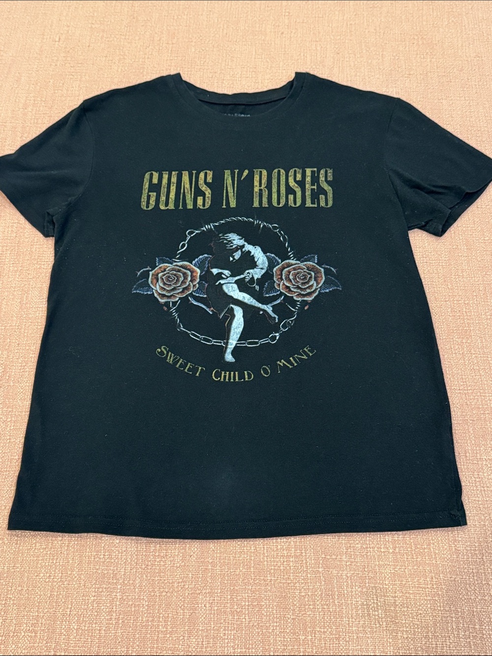 Guns N' Roses XS wm’s Sweet Child O' Mine Graphic t-shirt - Black